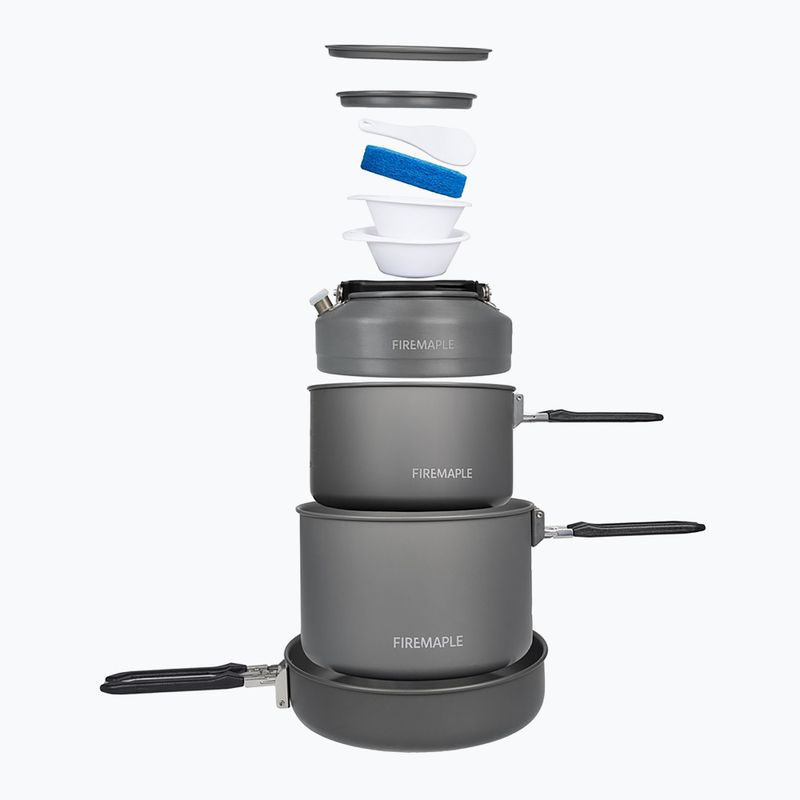 Camping-Geschirr-Set Fire-Maple Feast 4 black 2