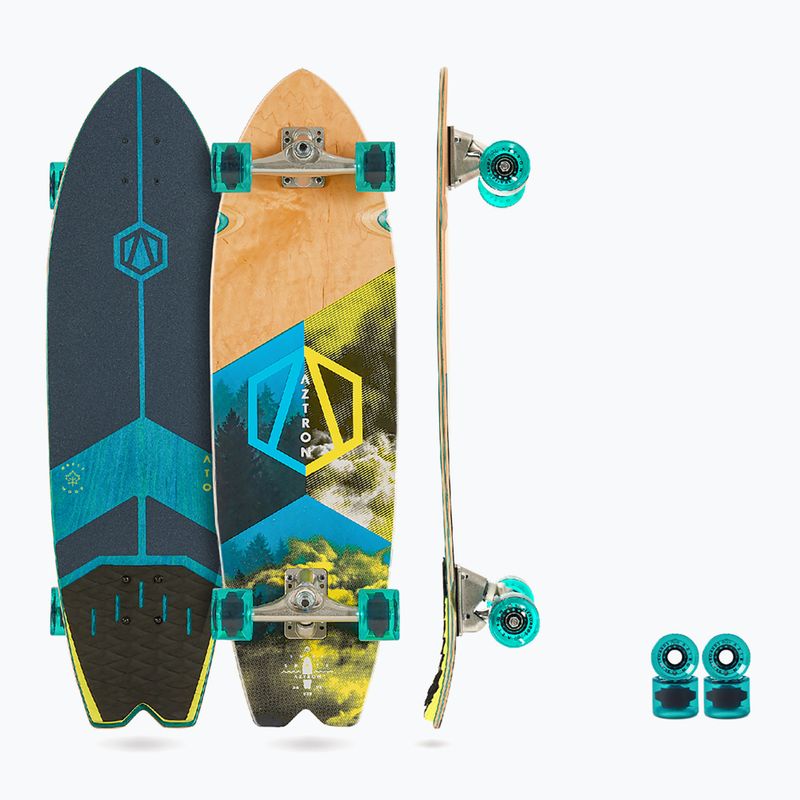 Aztron Forest 34 Surfskate Skateboard 2