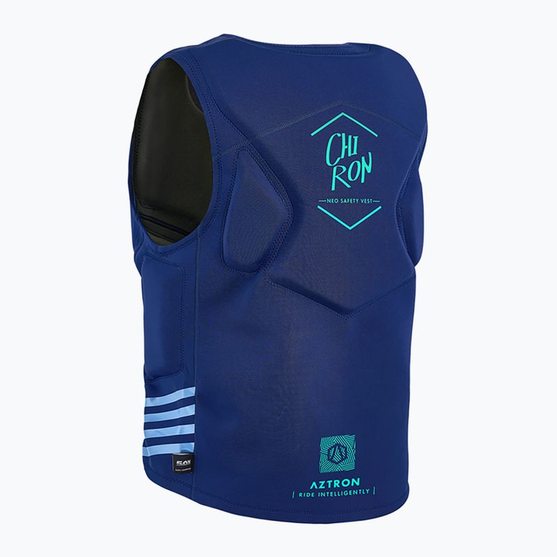 Herren Aztron Chiron Neopren Ozean blau belay Weste 2