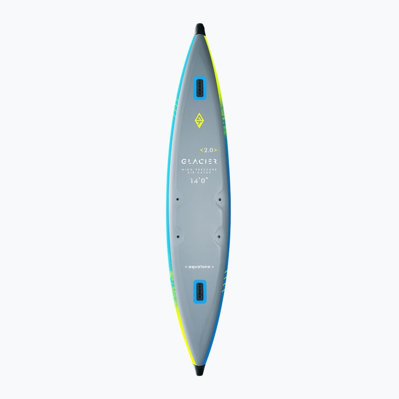 Aquatone Glacier 14'0" 1-Personen aufblasbares Kajak 3