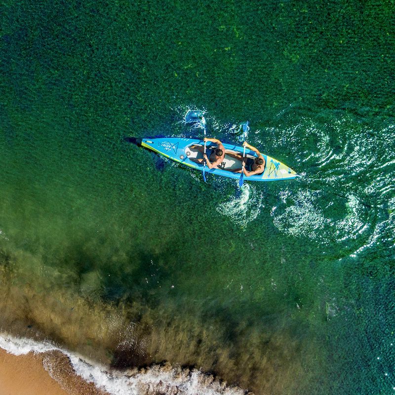 Aquatone Glacier 14'0" 1-Personen aufblasbares Kajak 23