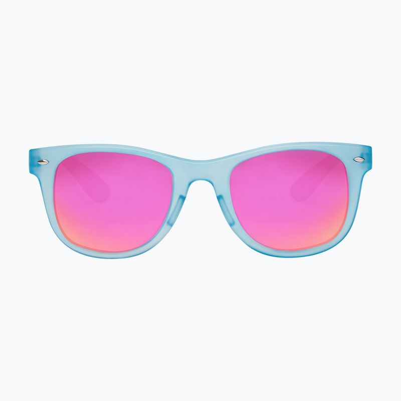 Sonnenbrille Aztron Dream crystal blue gloss/polarized light pink mirror/brown 2