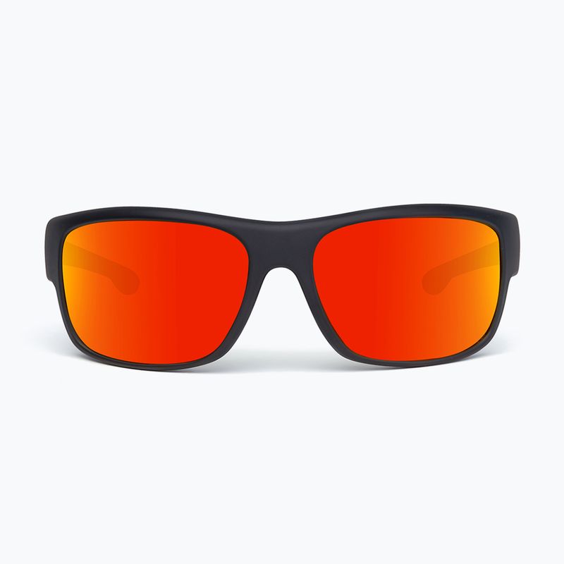 Sonnenbrille Aztron Avatar-X2 matt black/gloss blue/polarized sahara red mirror/brown 2