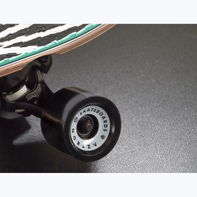 Aztron Surfskate Skateboard Rollen 70 mm / 78A 4 Stück moonless schwarz 2