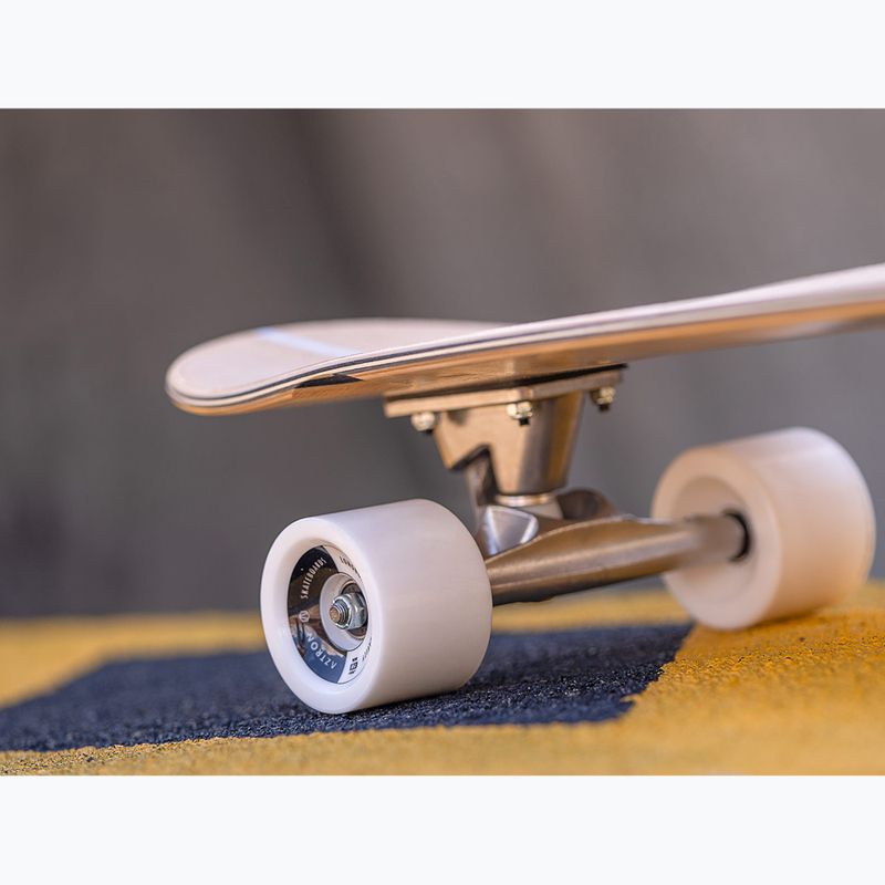 Aztron Surfskate 70 mm / 78A Skateboard Rollen 4 Stück Schnee weiß 3