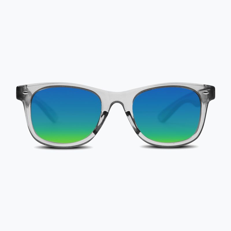 Kinder-Sonnenbrille Aztron Solar ice grey/graffiti/polarized blue/yellow mirror/grey. 7