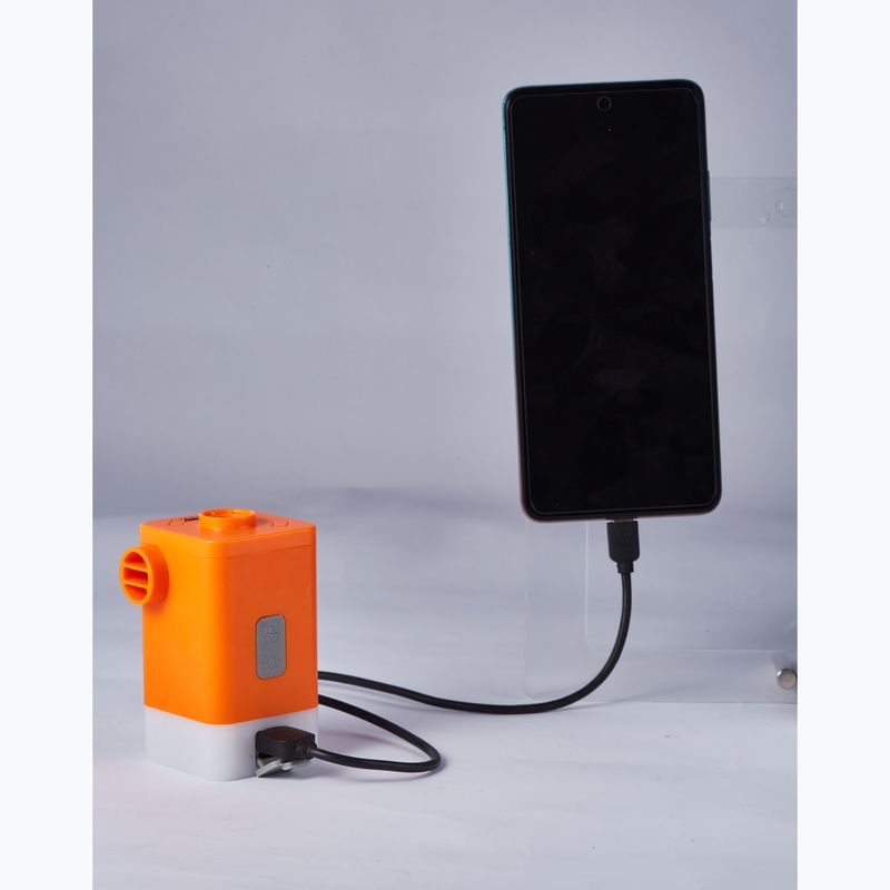 Elektrische Luftpumpe Flextail Max Pump 2 Plus orange 6