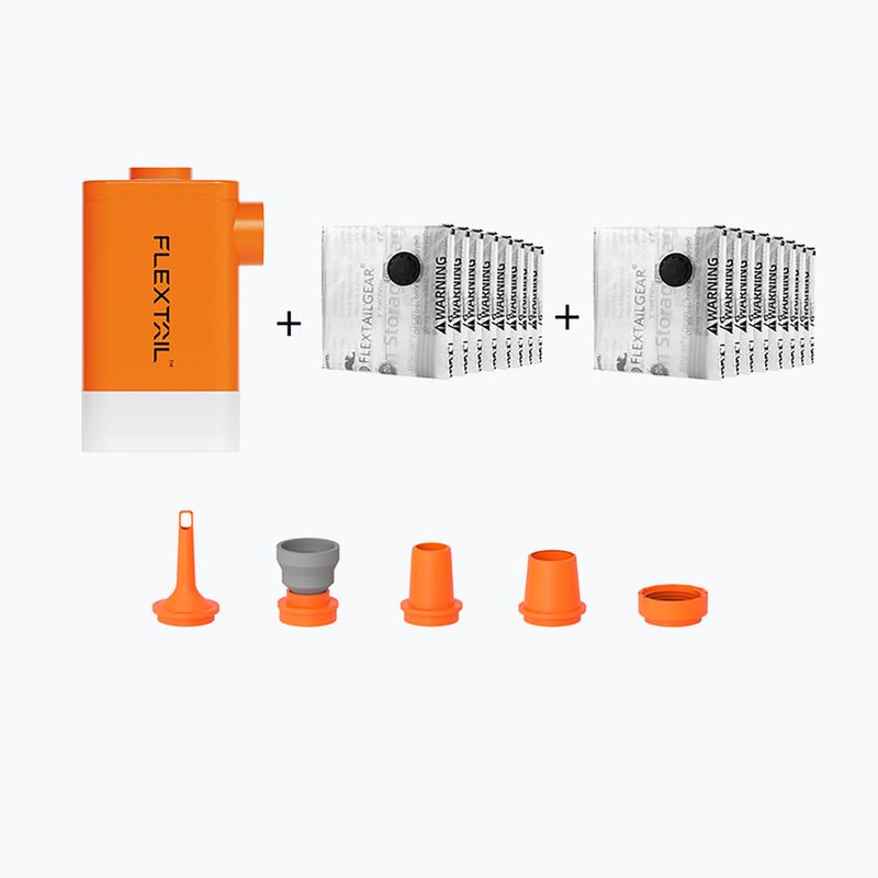 Elektrische Luftpumpe Flextail Max Pump 2 Plus orange 7