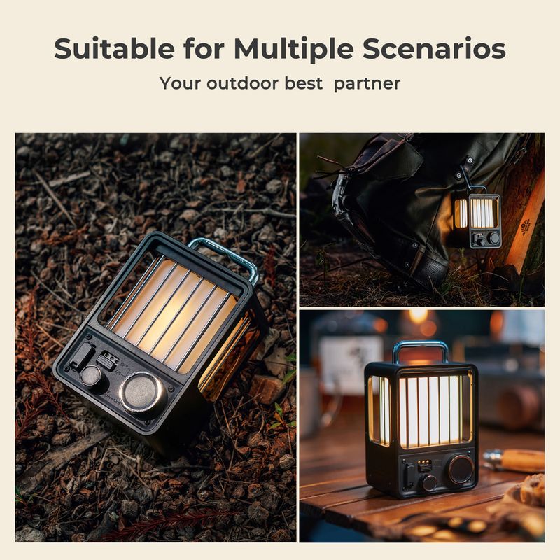 Touristenlampe Flextail Villa grün 9