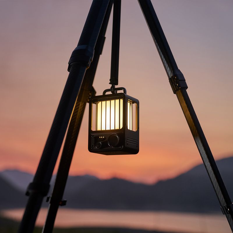 Touristenlampe Flextail Villa grün 12