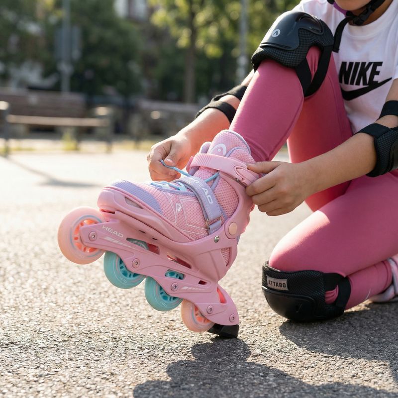 Kinder-Inlineskates Head K1 pink 5
