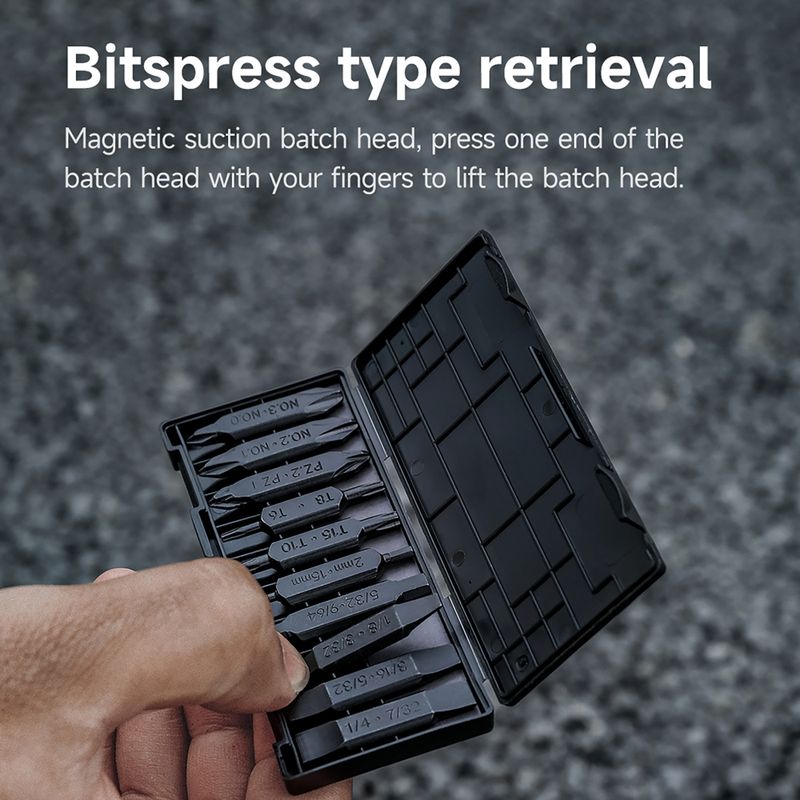 Bitsatz Nextool Bit Kit AS1 black 3