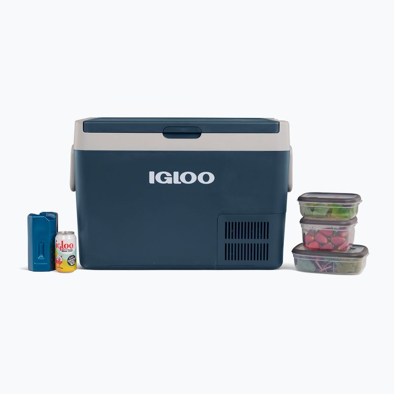 Kompressor-Kühlschrank Igloo ICF60 59 l blau 10