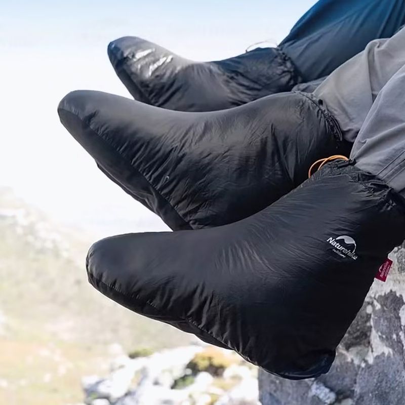 Gefütterte Stiefeletten Naturehike Duck Down black 2