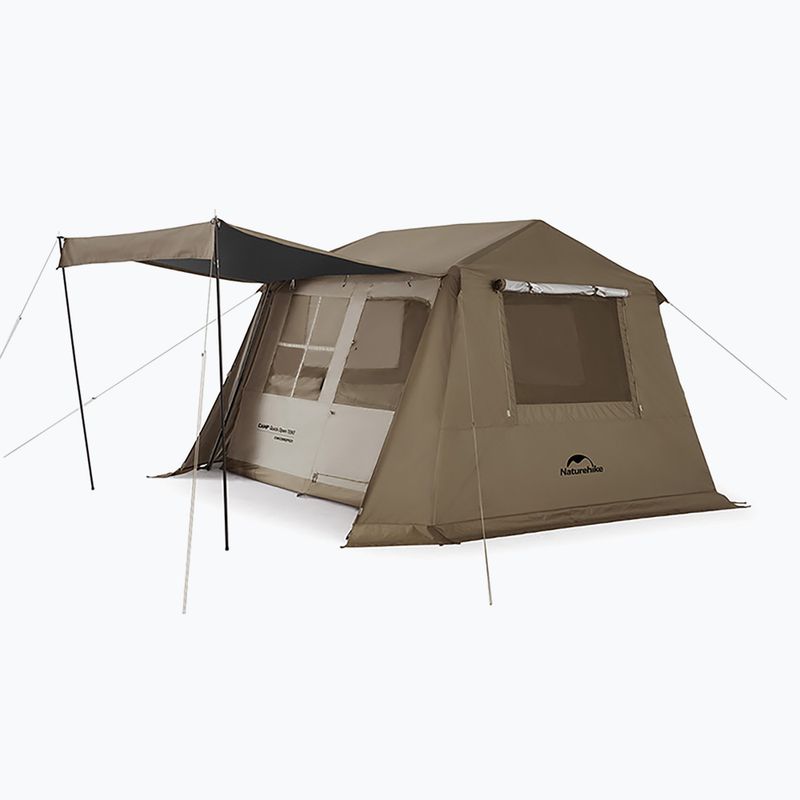 Naturehike Village 6.0 braun 4-Personen-Campingzelt 2