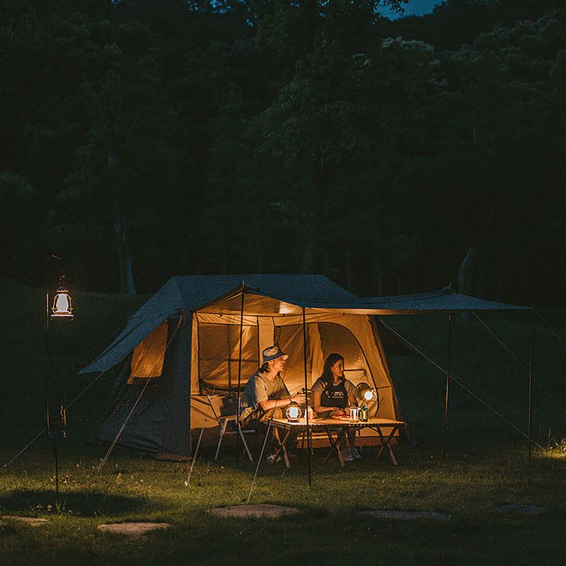 Naturehike Village 6.0 braun 4-Personen-Campingzelt 9