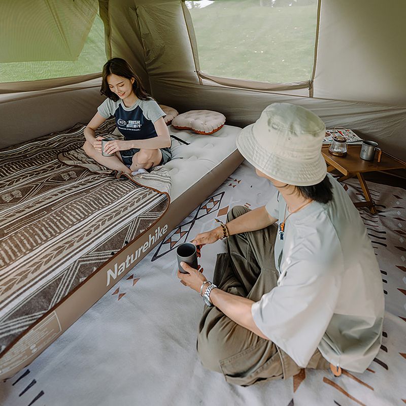 Naturehike Village 6.0 braun 4-Personen-Campingzelt 10