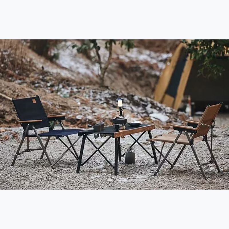 Campingstuhl Naturehike L04 Folding black 2