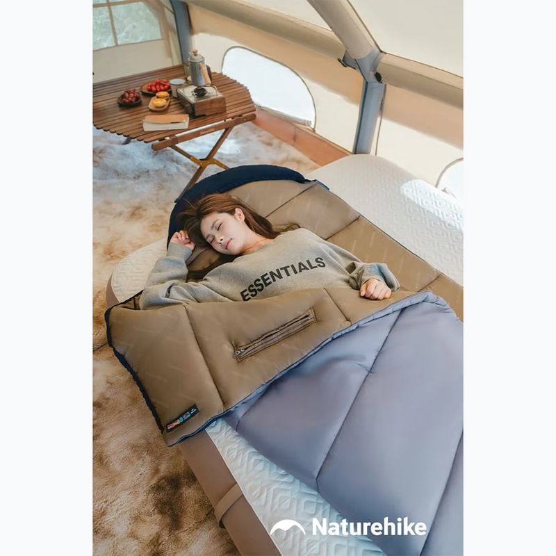 Schlafsack Naturehike U250 Sunny Day Left navy blue 4