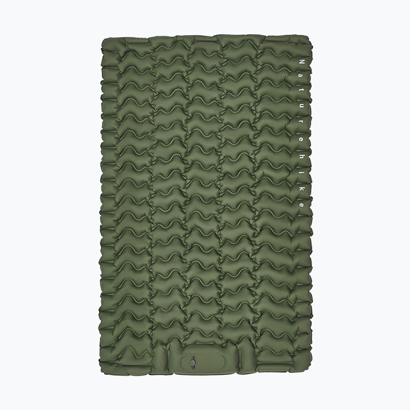 Aufblasbare Matte Naturehike Double FC01 army green 2