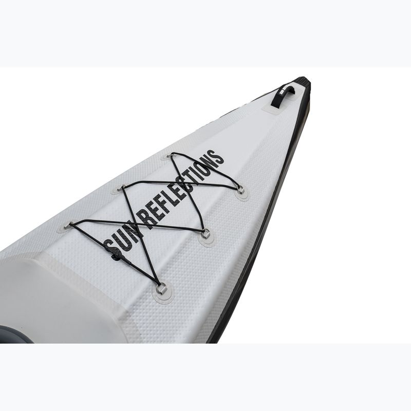 Aufblasbares Kajak 1-osobowy Sun Reflections Full DS light grey/black 6