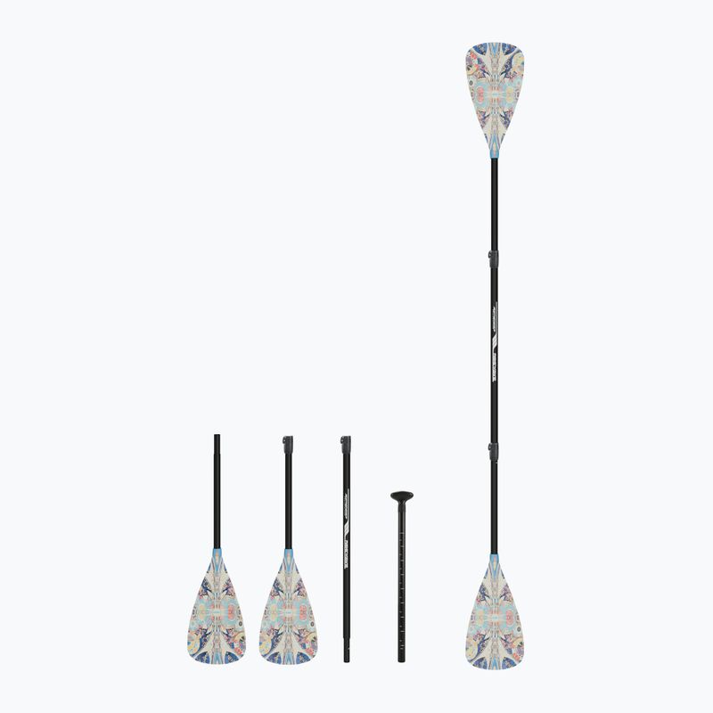 SUP/Kajak 4er-Paddel RIDEWAVE Conquerbrace Combo