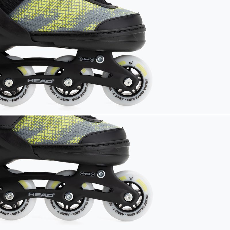Kinder-Inlineskates HEAD Galaxy 2w1 yellow 19