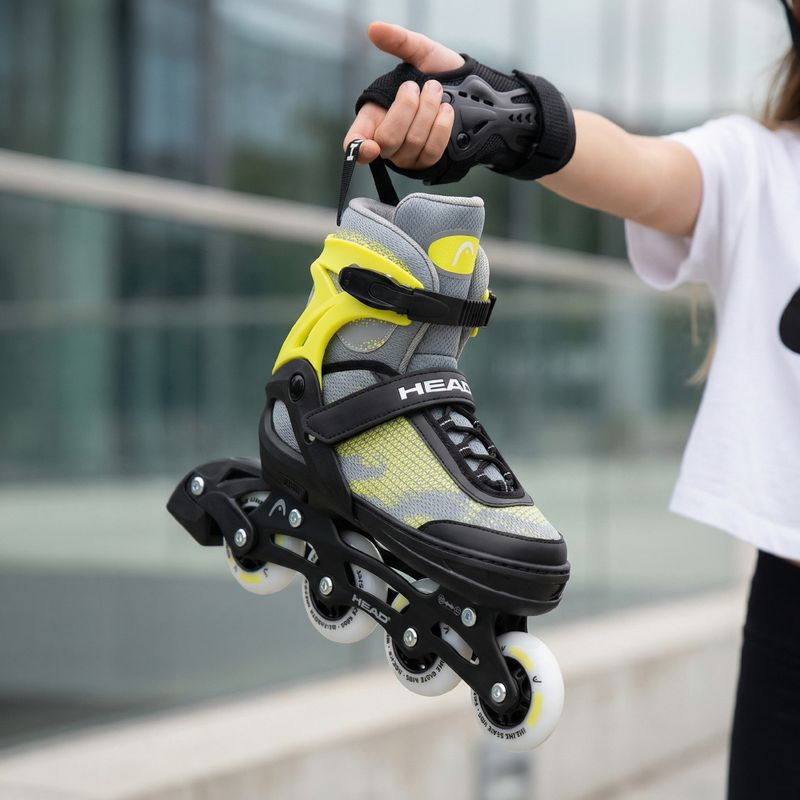 Kinder-Inlineskates HEAD Galaxy 2w1 yellow 5