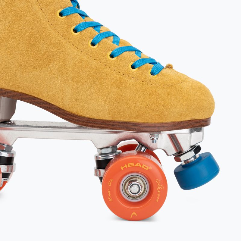 Rollschuhe für Damen HEAD Advance yellow 10