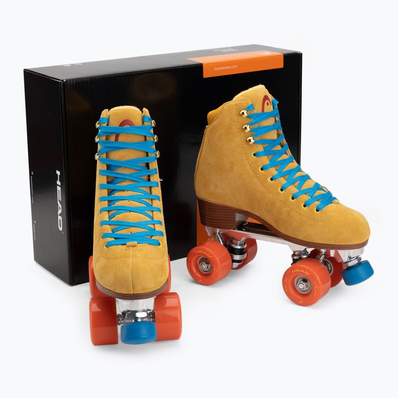 Rollschuhe für Damen HEAD Advance yellow 11