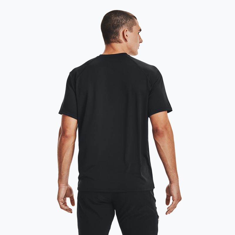 Herren Under Armour Tactical Tech Marine T-Shirt von schwarz/klar 3