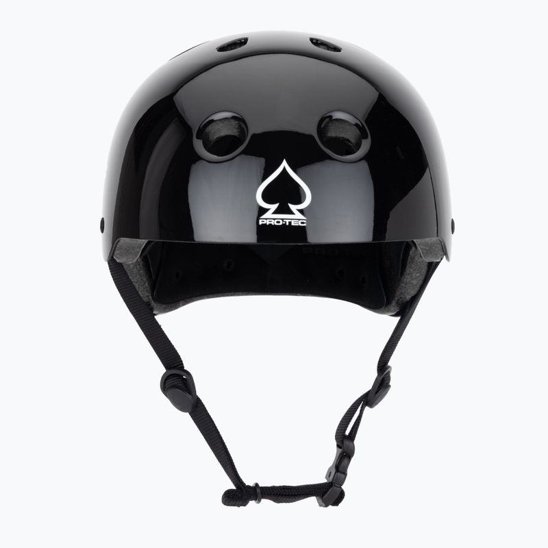 Pro-Tec Classic Certified Helm glänzend schwarz 2