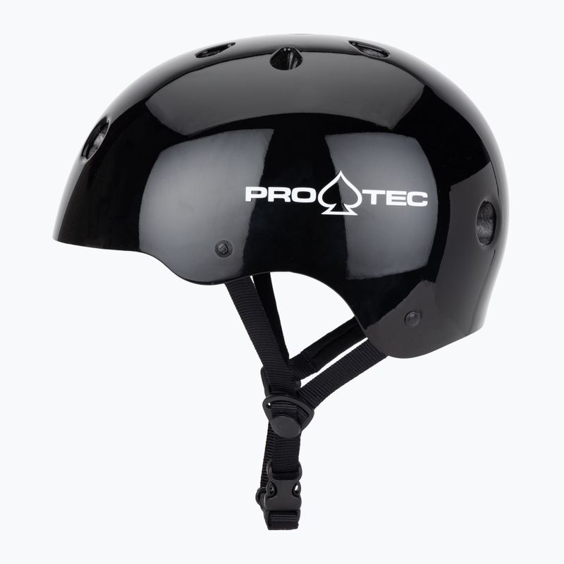 Pro-Tec Classic Certified Helm glänzend schwarz 3