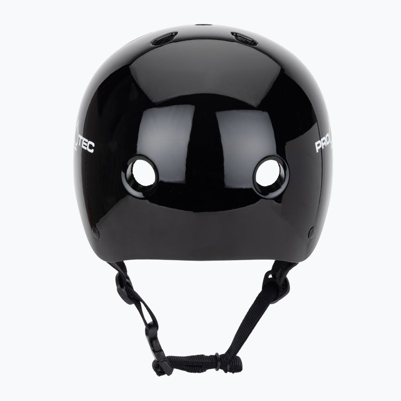Pro-Tec Classic Certified Helm glänzend schwarz 4