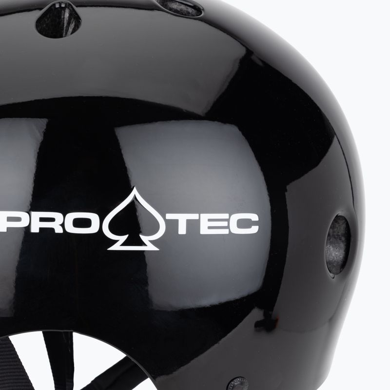 Pro-Tec Classic Certified Helm glänzend schwarz 7