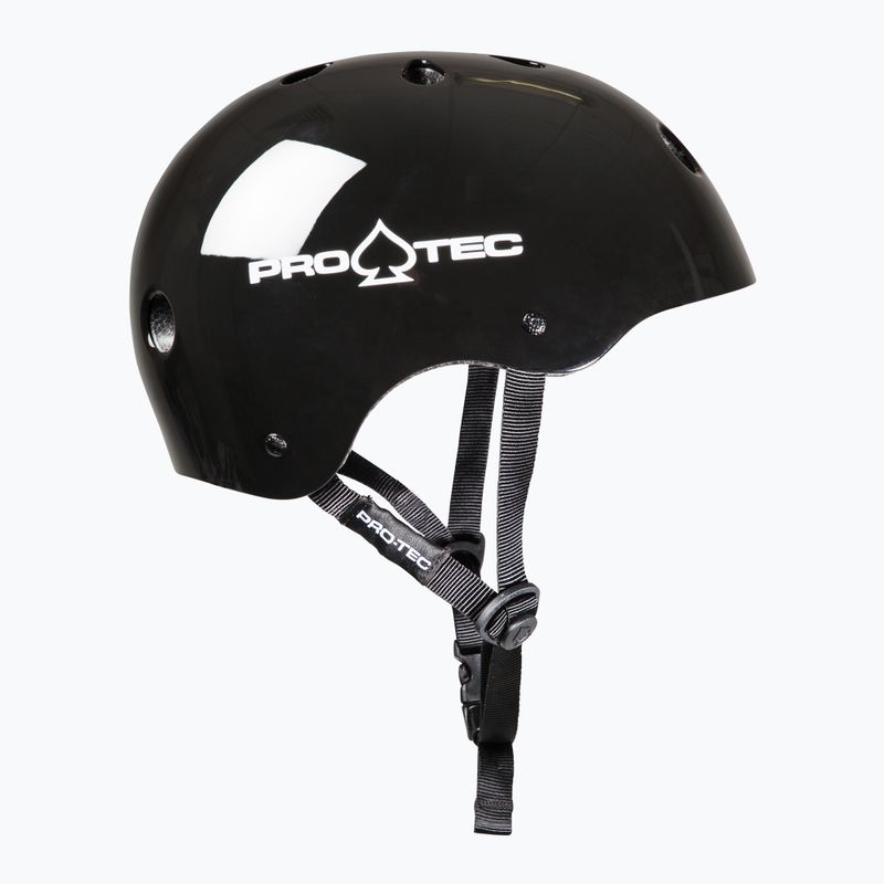 Pro-Tec Classic Certified Helm glänzend schwarz 2