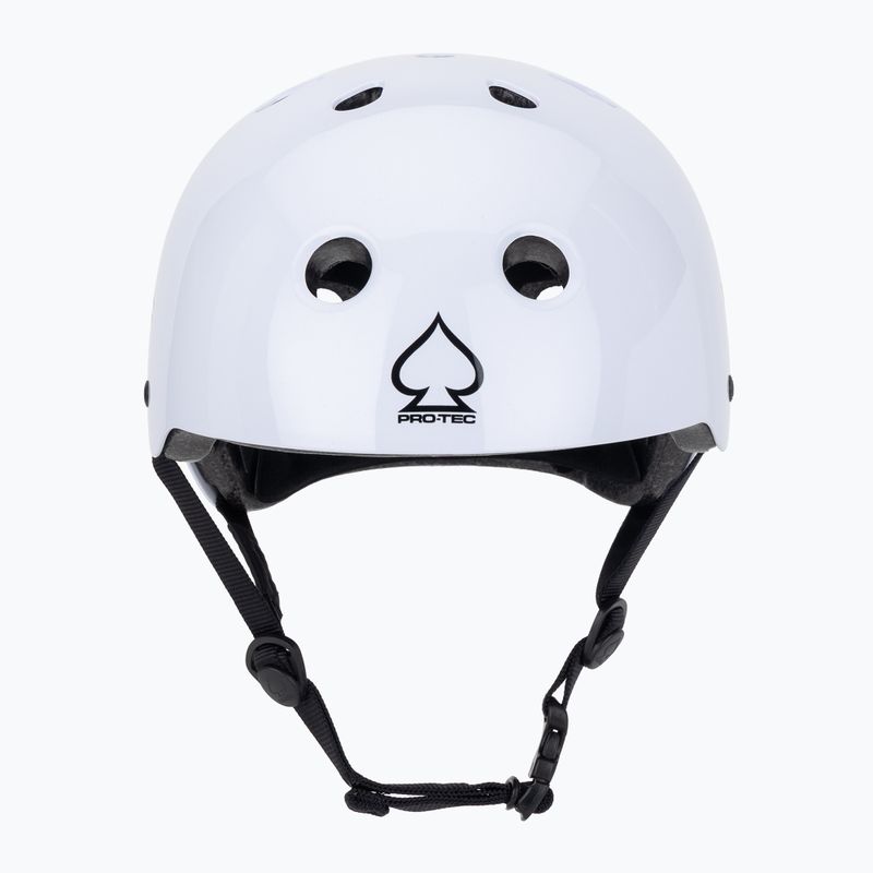 Pro-Tec Classic Certified Helm glänzend weiß 2