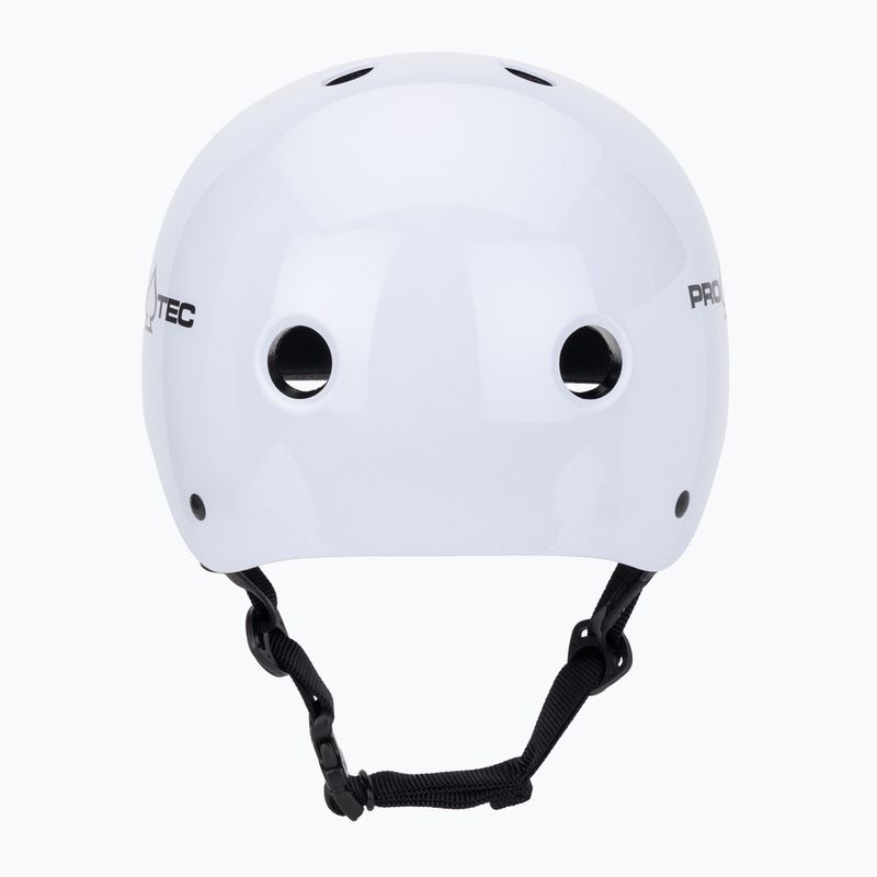 Pro-Tec Classic Certified Helm glänzend weiß 4