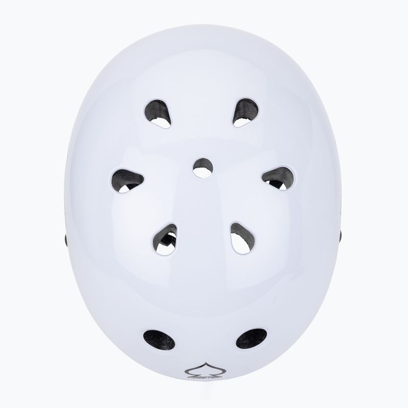 Pro-Tec Classic Certified Helm glänzend weiß 6