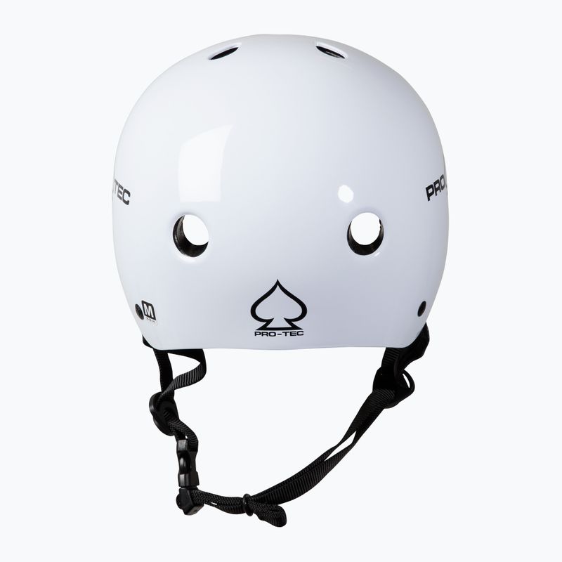 Pro-Tec Classic Certified Helm glänzend weiß 3