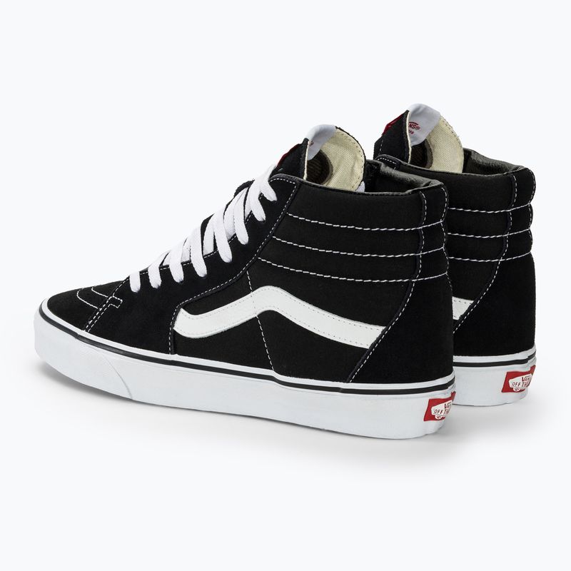 Vans UA SK8-Hi schwarz/schwarz/weiß Schuhe 4