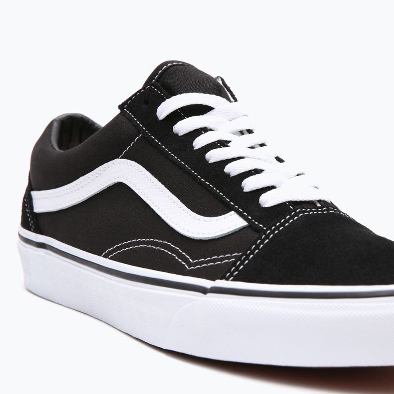 Vans UA Old Skool schwarz/weiße Schuhe 8