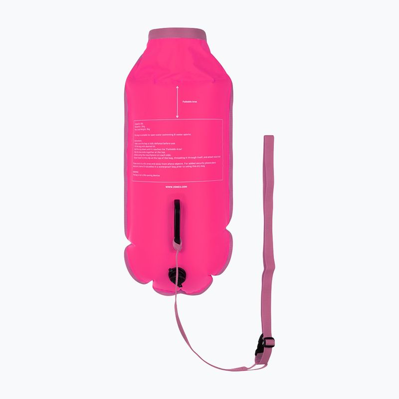 Zone3 Schwimmen Sicherheit Boje Drybag rosa SA18SBDB114 2