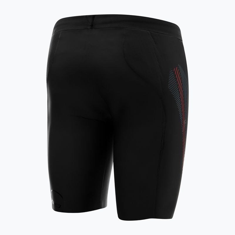 Herren-Neopren-Shorts ZONE3 Buoyancy Premium Aerodome Elite 5/3 mm black/red 2