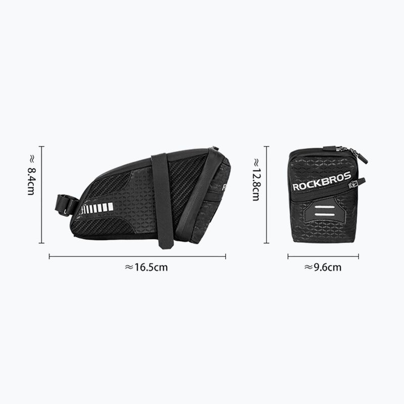 Fahrradtasche unter dem Sattel Rockbros C29 1,5 l schwarz 2