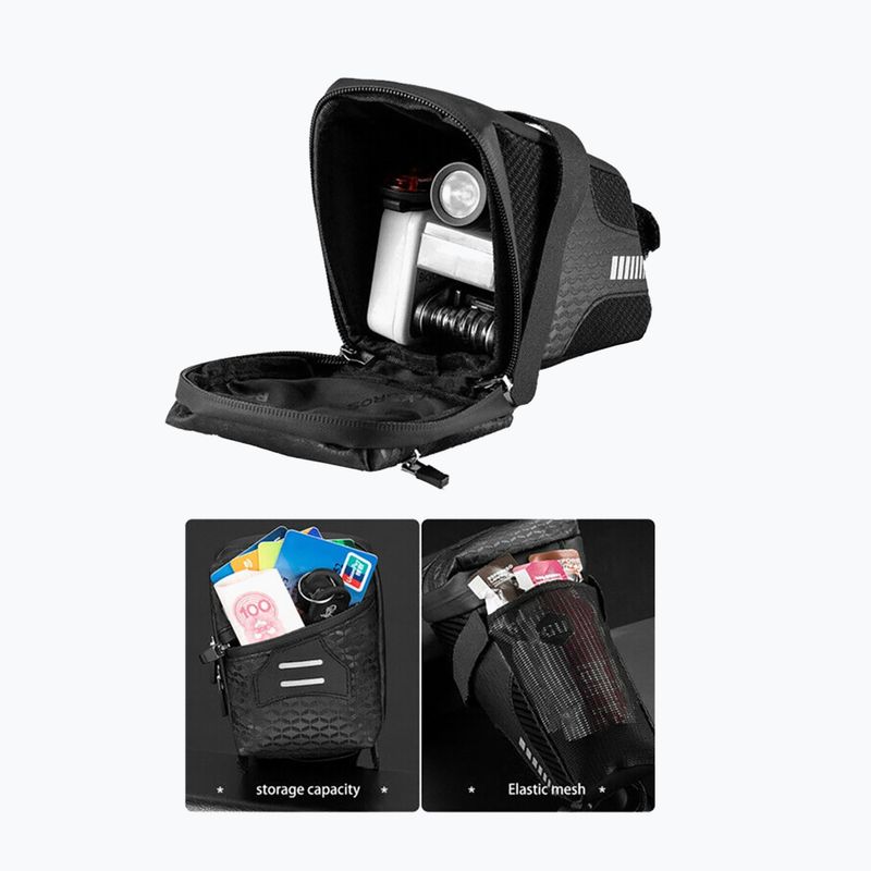 Fahrradtasche unter dem Sattel Rockbros C29 1,5 l schwarz 3