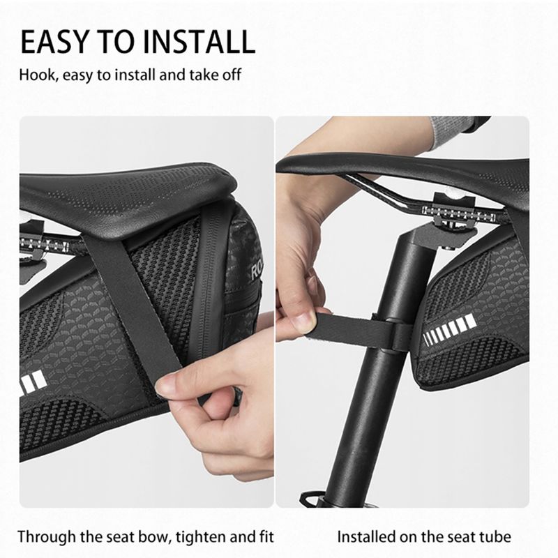 Fahrradtasche unter dem Sattel Rockbros C29 1,5 l schwarz 4