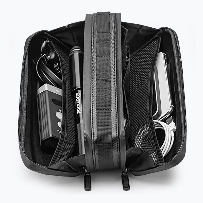 Rockbros B67 2,5 Liter Rahmen Fahrradtasche schwarz 2