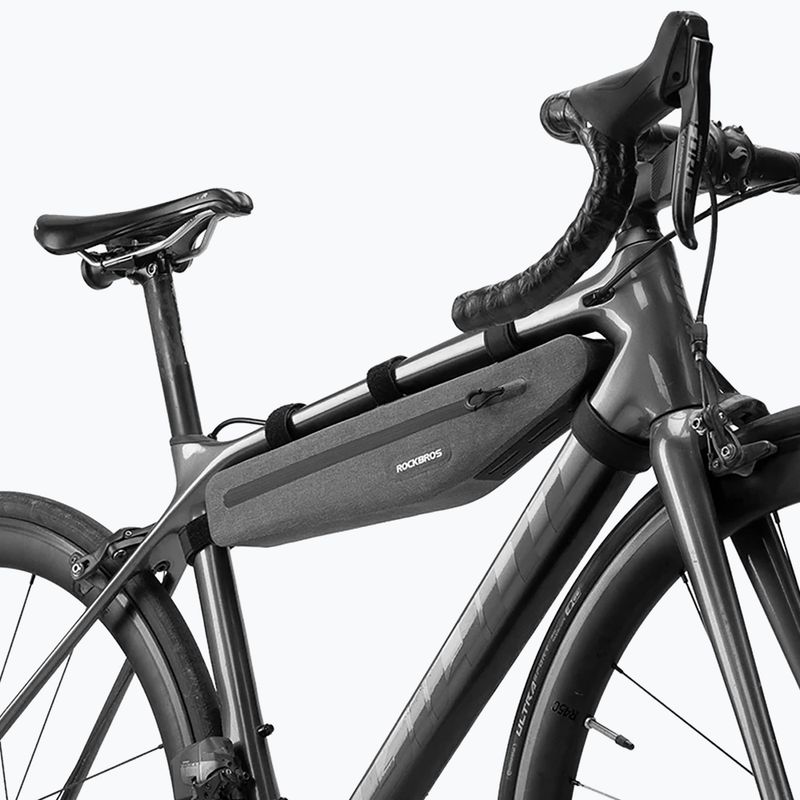 Rockbros Fahrrad Rahmentasche AS-052 1,5 l grau 2