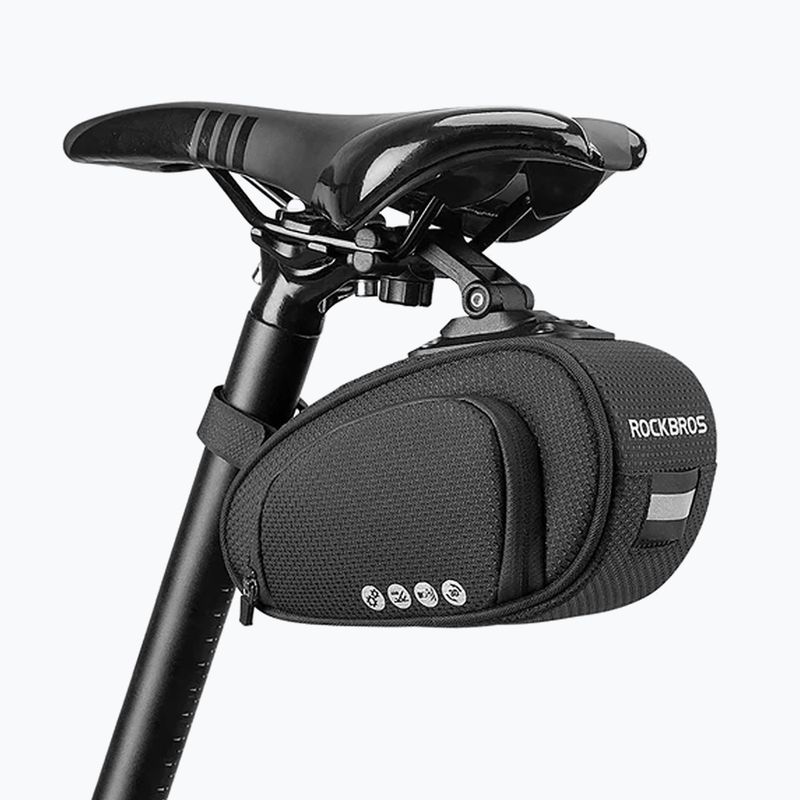 Fahrradtasche unter dem Sattel Rockbros C40 1,2 l schwarz 6